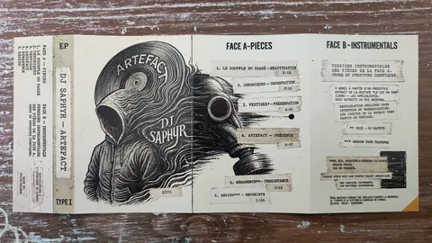 DJ Saphyr – Artefact EP J-Card (C40)